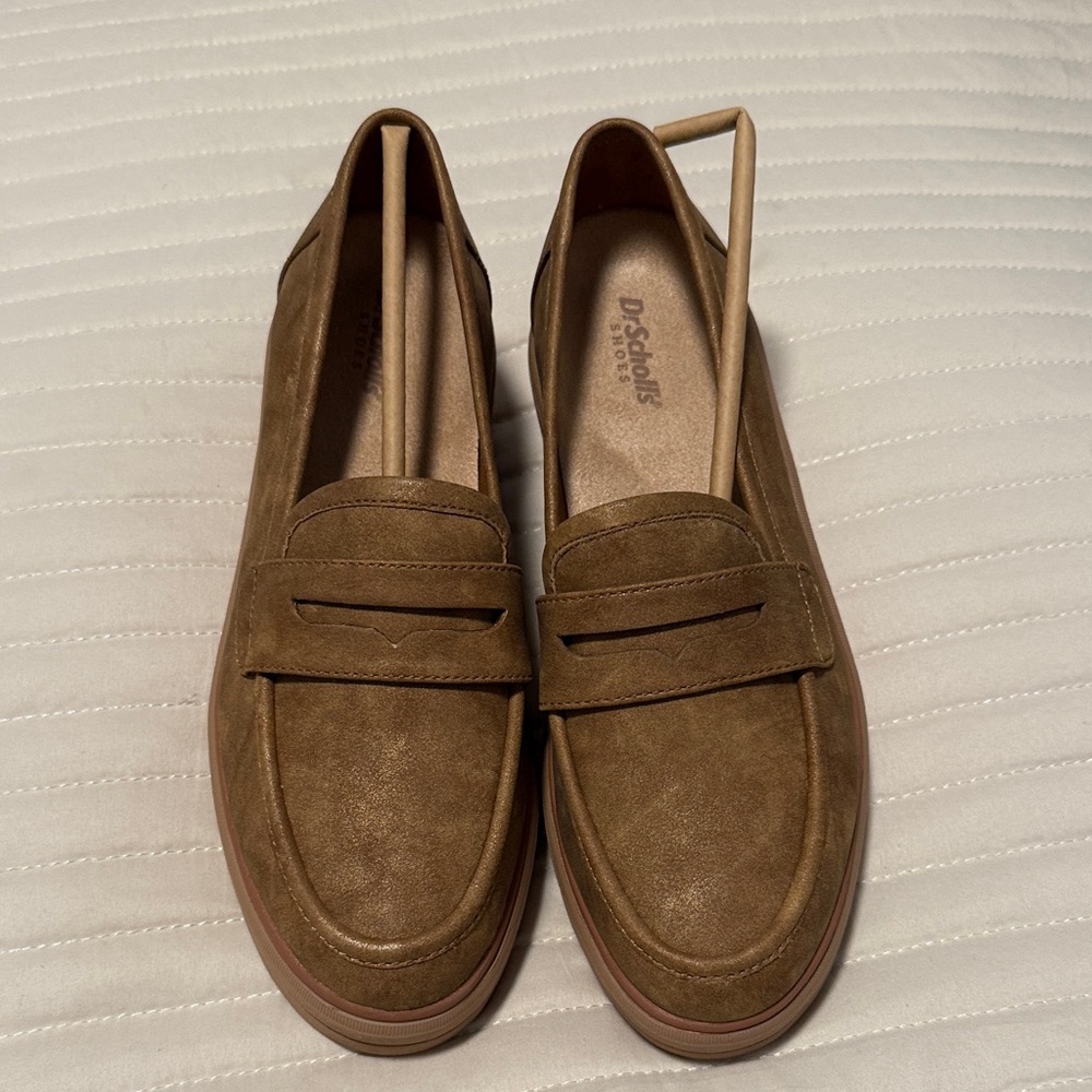 Dr. Scholl's Men's Tan Slip-On Loafers